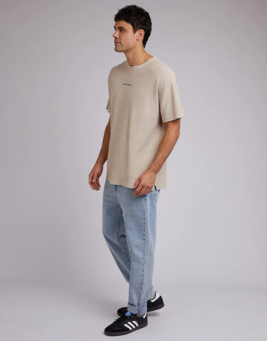 All Day Logo Tee Beige