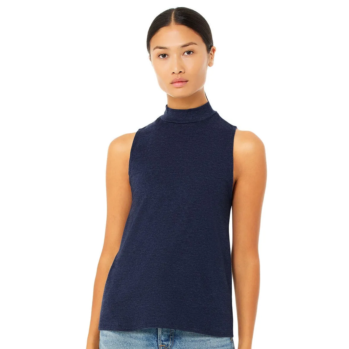 Bella   Canvas FWD Fashion Ladies' Mock Neck Tank