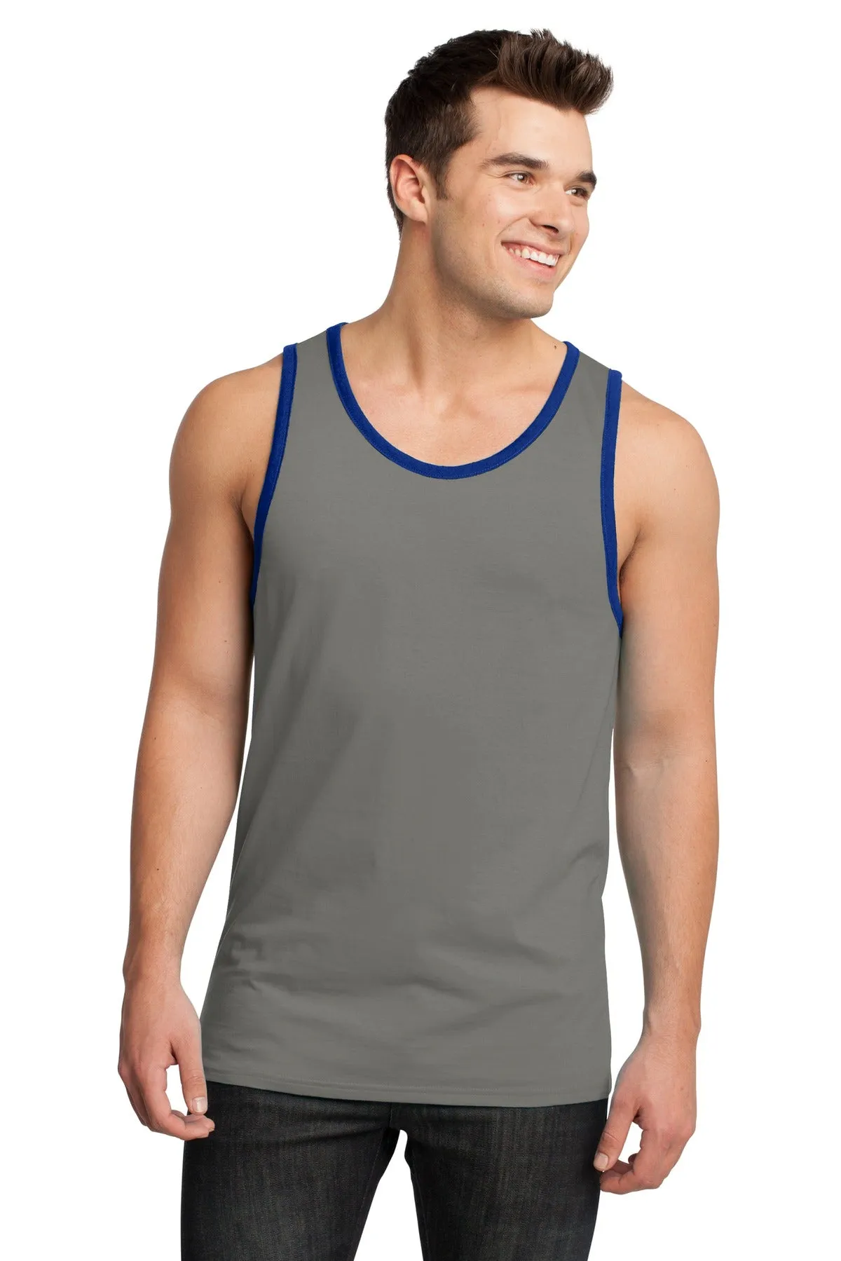 District Youth Cotton Ringer Tank Top DT1500