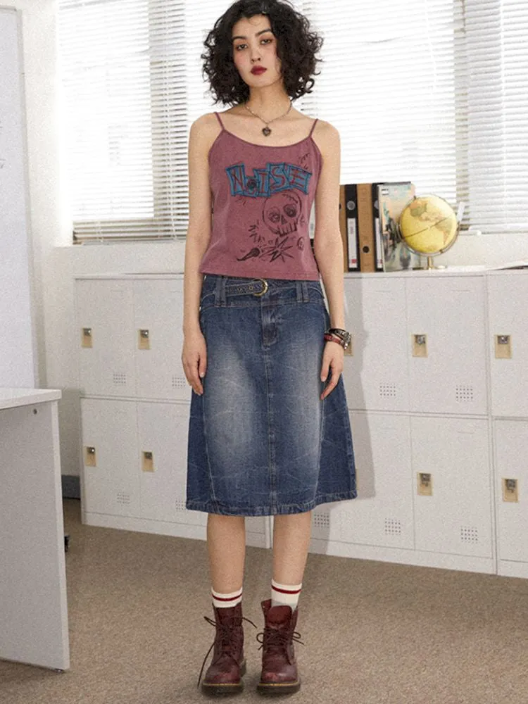 Embroidery Slimming Camisole Tank Top【s0000008835】