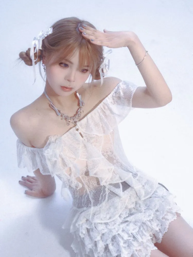 Lace Camisole Tank Top 【s0000007439】