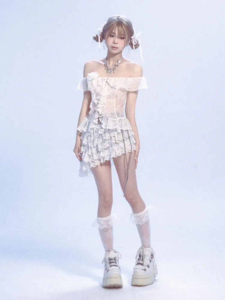 Lace Camisole Tank Top 【s0000007439】