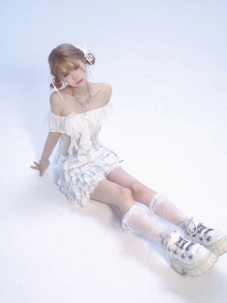 Lace Camisole Tank Top 【s0000007439】