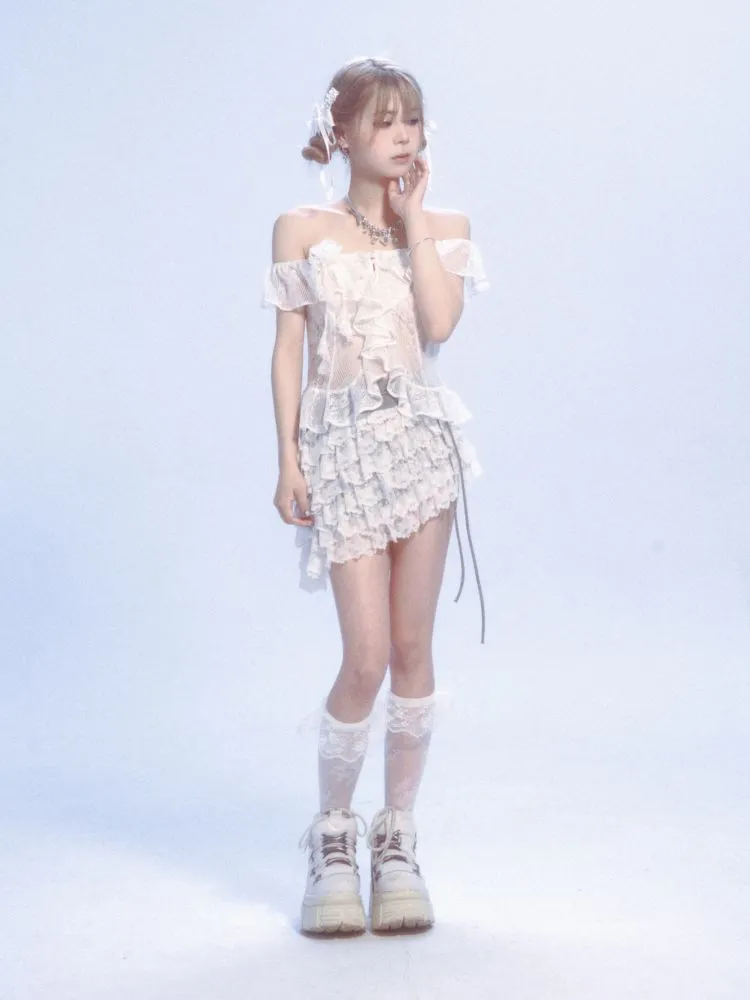 Lace Camisole Tank Top 【s0000007439】