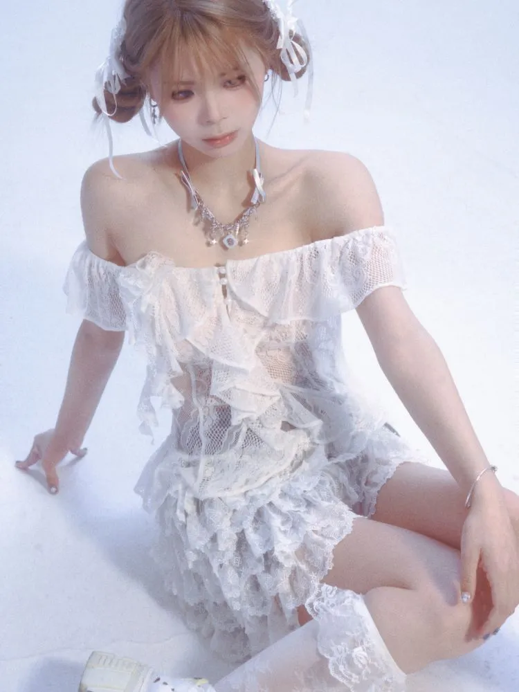 Lace Camisole Tank Top 【s0000007439】
