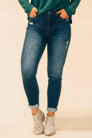 Liam Dark Wash Skinny Jeans