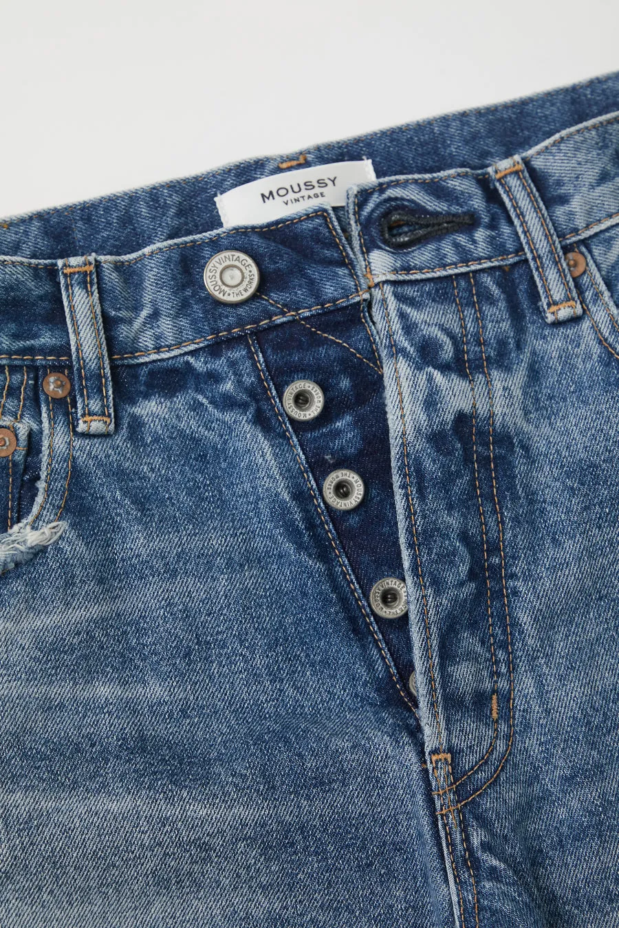Moussy - MV Odessa Wide Straight in Dark Blue